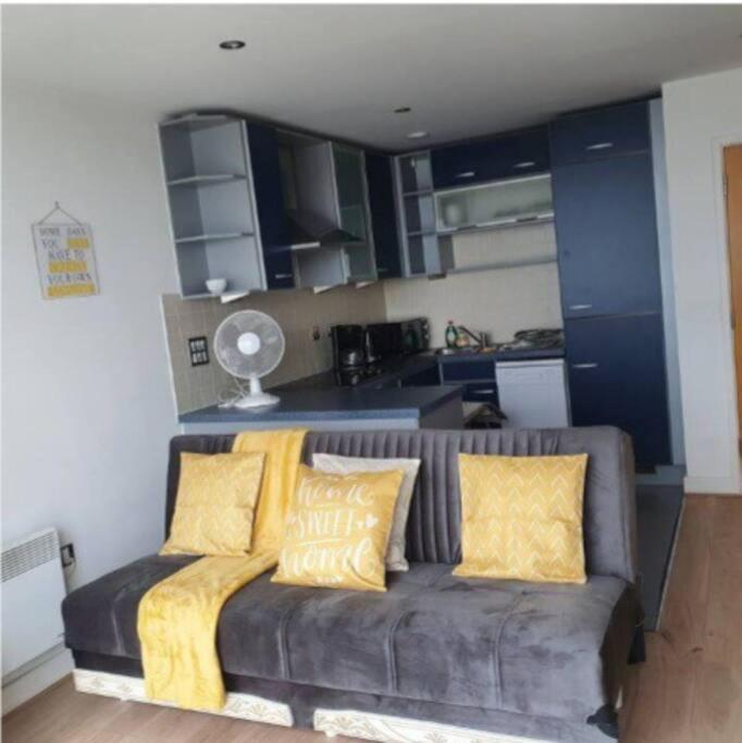 דירות לונדון Lovely Waterfront Flat Canary Wharf Excel Centre מראה חיצוני תמונה